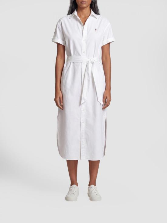 26SS 폴로 랄프로렌 롱 원피스 211A12907 002 White