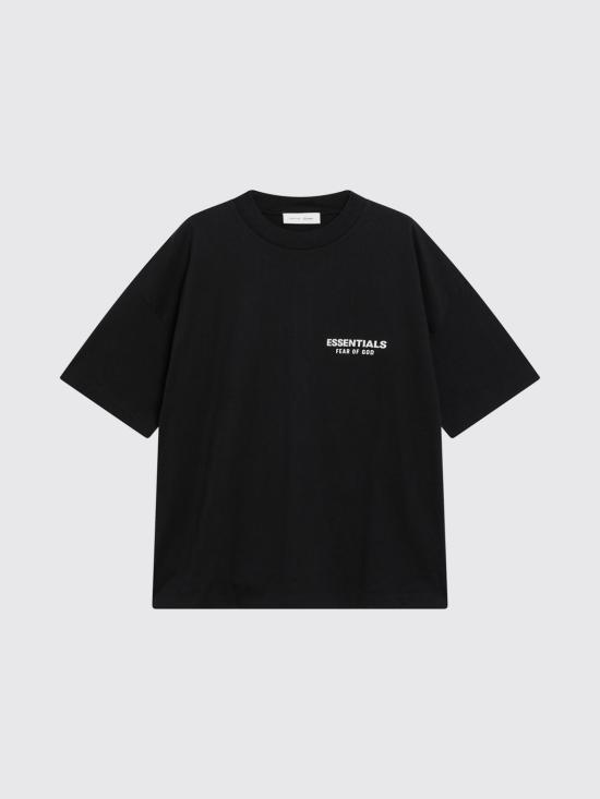 26SS 피어오브갓 반팔 티셔츠 125AS264171F VB Black - FEAR OF GOD
