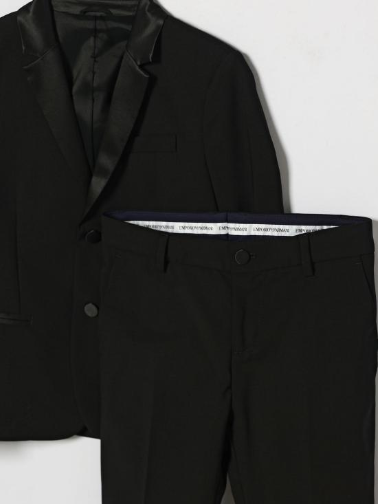 26SS [키즈] 엠포리오 아르마니 캐주얼 자켓 6H4VJ84N3FZ 0999 Black - EMPORIO ARMANI