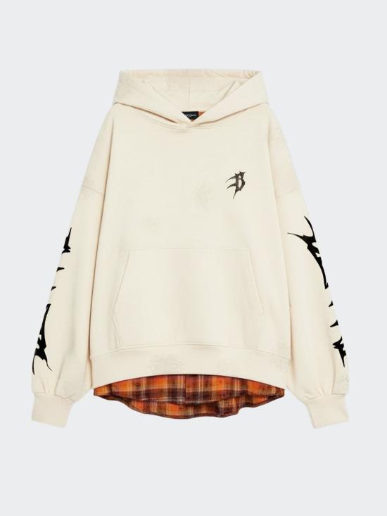 26SS 바로우 후드 티셔츠 S6BWUAHS021 013 Cream - BARROW