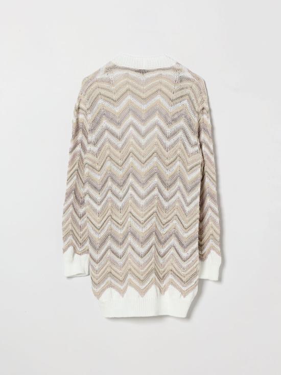 26SS [키즈] 미소니 풀오버 MY9A20X0257 101BG Beige - MISSONI