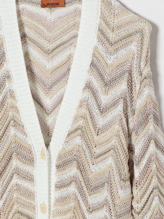 26SS [키즈] 미소니 풀오버 MY9A20X0257 101BG Beige - MISSONI