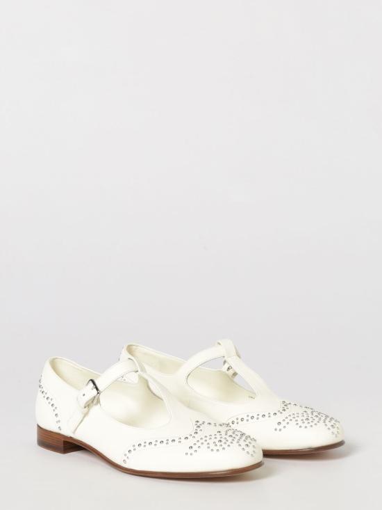26SS 처치스 플랫 슈즈 DX01119WP F0ALL Ivory - CHURCHS
