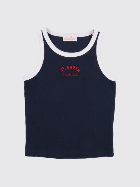 26SS [키즈] 세인트바쓰 티셔츠 BLUE002 03370L Fa01