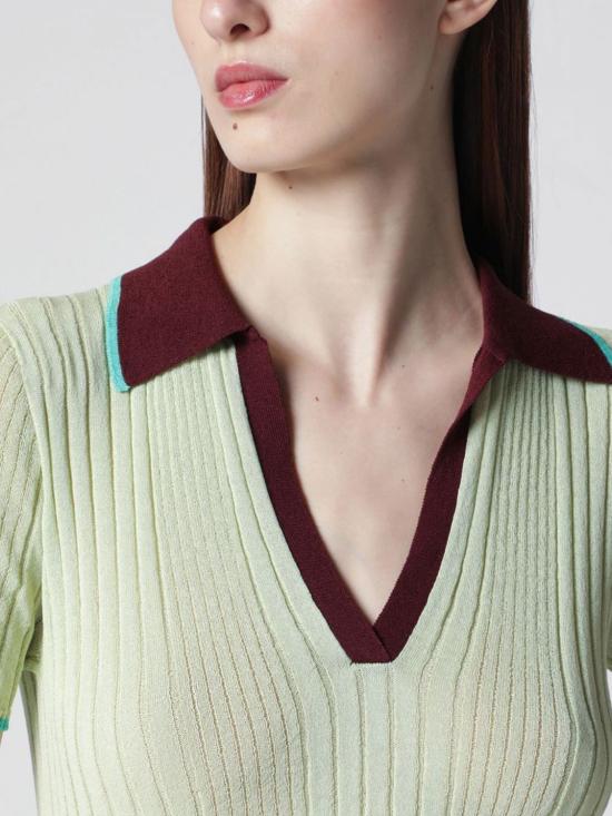 26SS 로베르토 콜리나 폴로 티셔츠 261FXA28024 45 Green - ROBERTO COLLINA