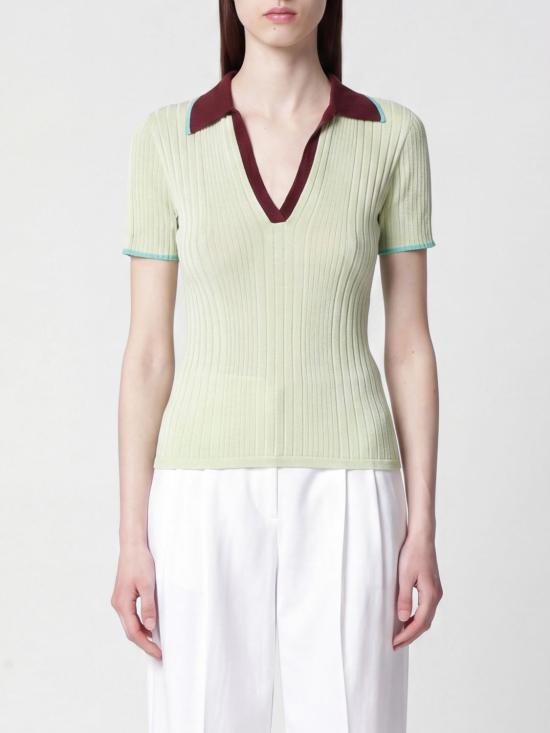 26SS 로베르토 콜리나 폴로 티셔츠 261FXA28024 45 Green