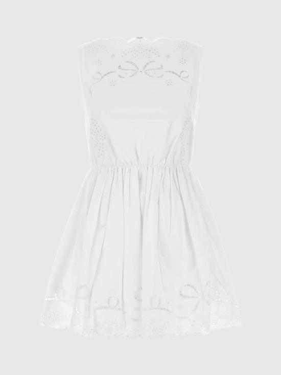 26SS 셀프 포트레이트 숏 원피스 AC26034SW White - SELF PORTRAIT