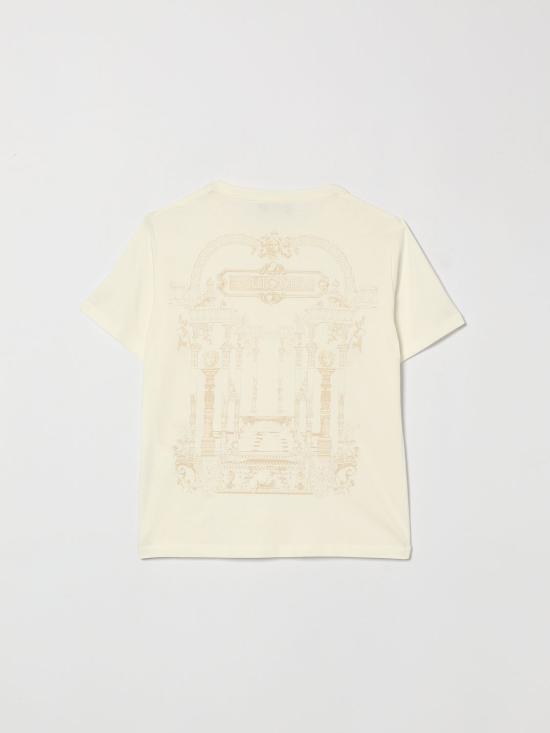 26SS [키즈] 베르사체 티셔츠 10183421A16784 2W110 White - VERSACE