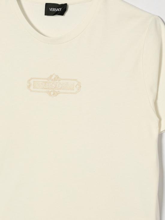 26SS [키즈] 베르사체 티셔츠 10183421A16784 2W110 White - VERSACE