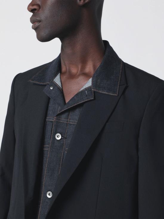 26SS 사카이 자켓 2603897 027 Black - SACAI