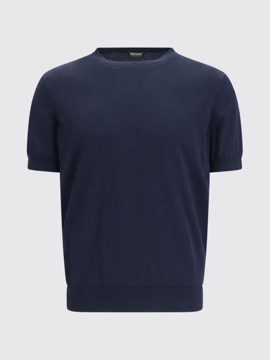 26SS 에르메네질도제냐 스웨터 E8C90A7C10B09 001 Black - ERMENEGILDO ZEGNA