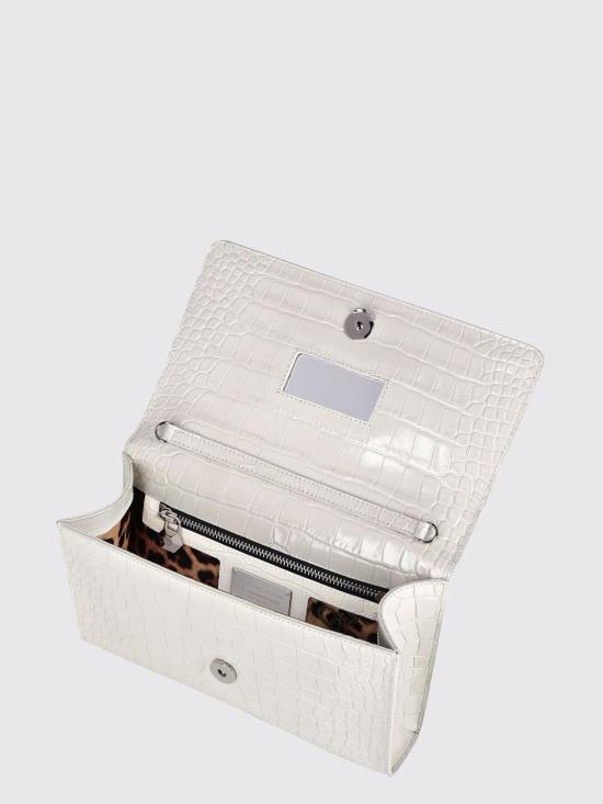 26SS 필립 플레인 클러치/파우치 PABAWBB0600PLE010N 01 White - PHILIPP PLEIN