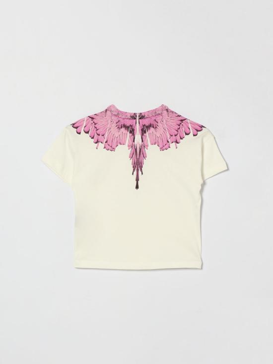 26SS [키즈] 컨트리 오브 밀란 티셔츠 S6CMJGTH100 412 White - COUNTY OF MILAN