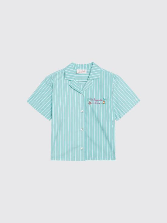 26SS [키즈] 세인트바쓰 셔츠 EVL0001 00898L Green