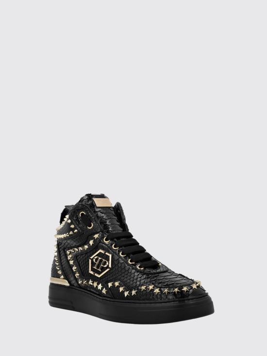26SS 필립 플레인 스니커즈 AADSMSC4005PLE029P 02 Black - PHILIPP PLEIN