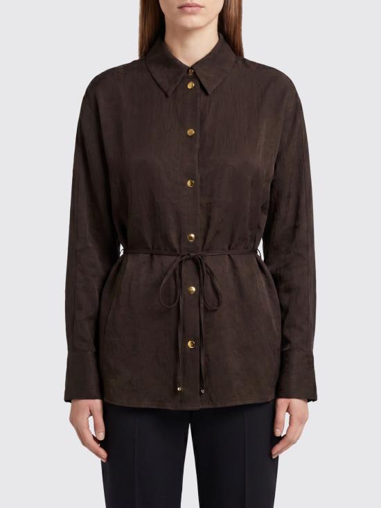26SS 가니 셔츠 A1040264 ZWX Brown