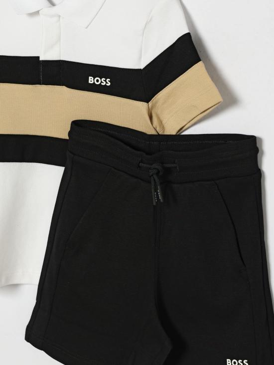 26SS [키즈] 보스 캐주얼 세트 J53009 09B Black - BOSS