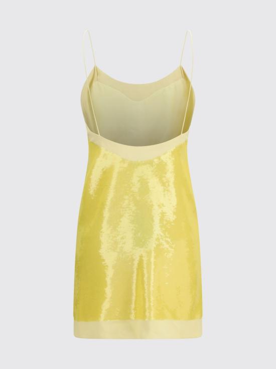 26SS 구찌 롱 원피스 853603ZAF5Z 7281 Yellow - GUCCI