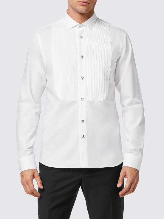 26SS 필립 플레인 긴팔 셔츠 FABCMRP1756PTE003N 01 White