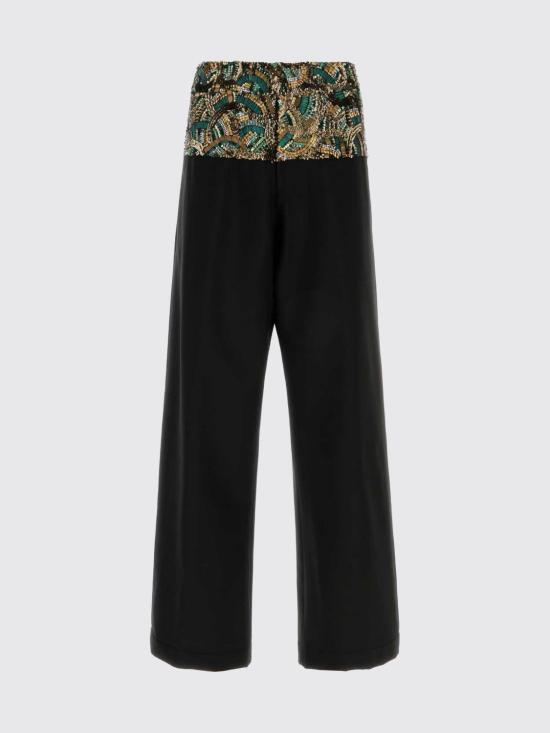 26SS 드리스 반 노튼 팬츠 2610209243055 900 Black - DRIES VAN NOTEN