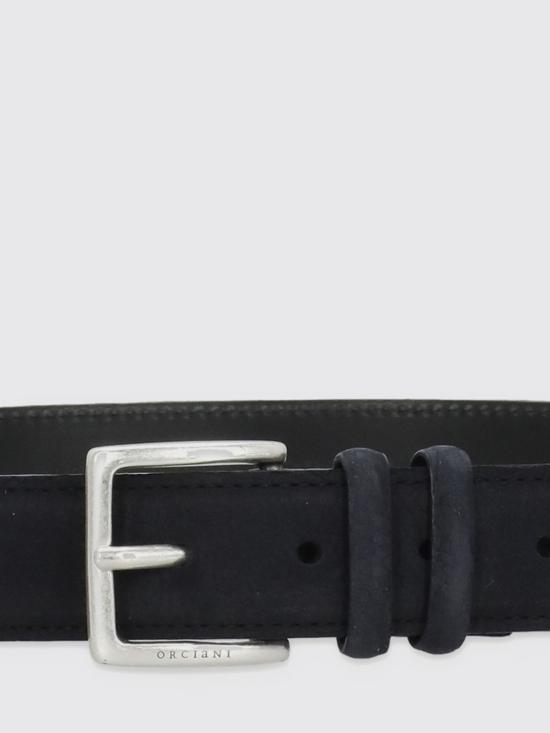 26SS 오르치아니 가죽 벨트 U08279A NABNOTTE Blue - ORCIANI