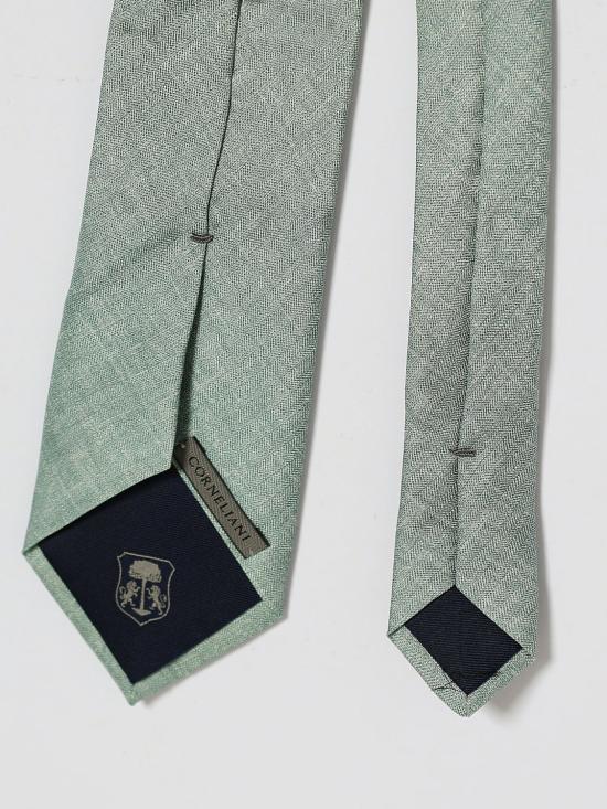 26SS 꼬르넬리아니 넥타이 27U3022720319 050 Green - CORNELIANI