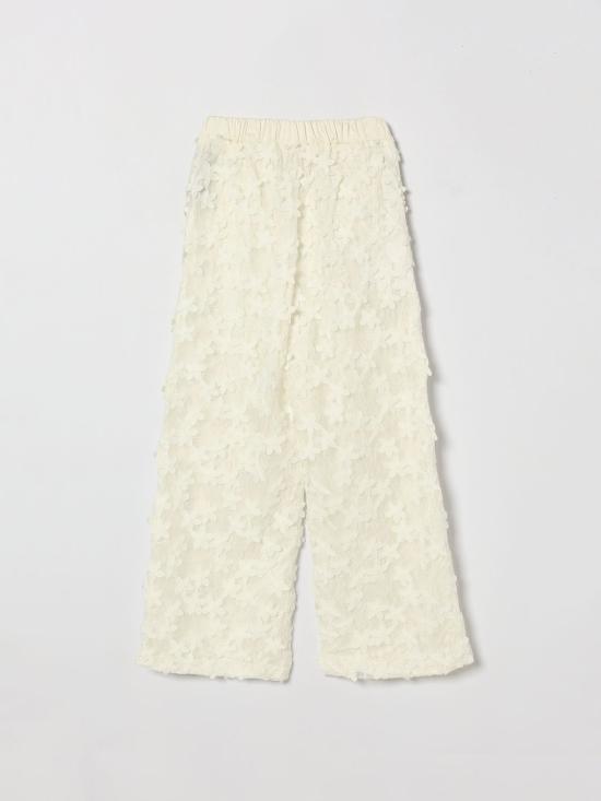 26SS [키즈] 발망 팬츠 BY6B80U0263 100 White - BALMAIN