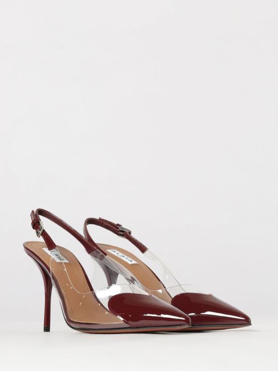 26SS 알라이아 힐/펌프스 AA3E083CK150 325 Burgundy - ALAIA
