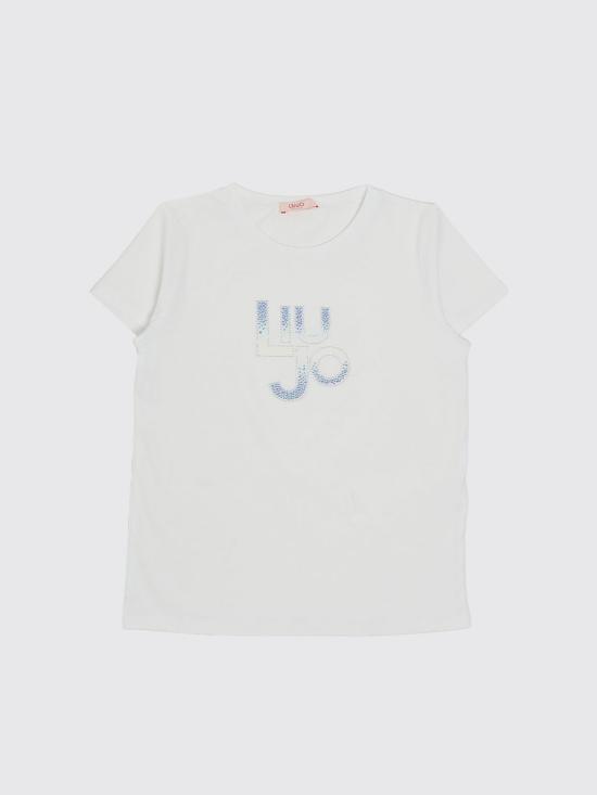 26SS [키즈] 리우조 티셔츠 GA6167JS003 10601 White