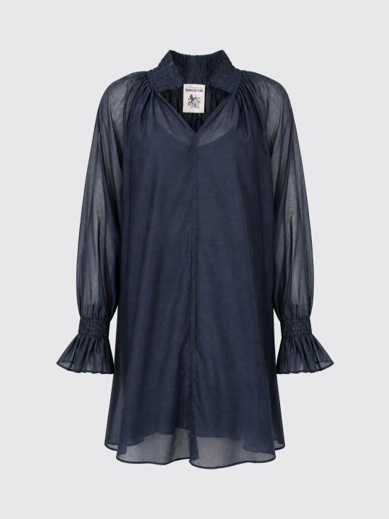 26SS 세미쿠튀르 미디 원피스 S6SI32 N101 Marine - SEMI-COUTURE