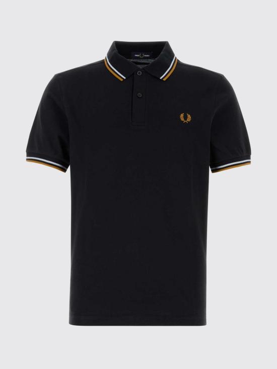 26SS 프레드페리 폴로 티셔츠 FPM3600P57 P69 Black 3 - FRED PERRY