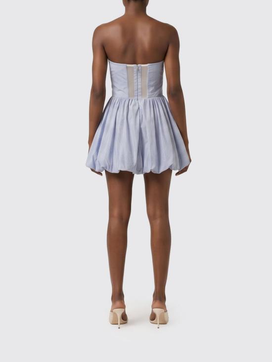 26SS 엘리자베타프랜치 숏 원피스 AB95162E 219 Blue - ELISABETTA FRANCHI