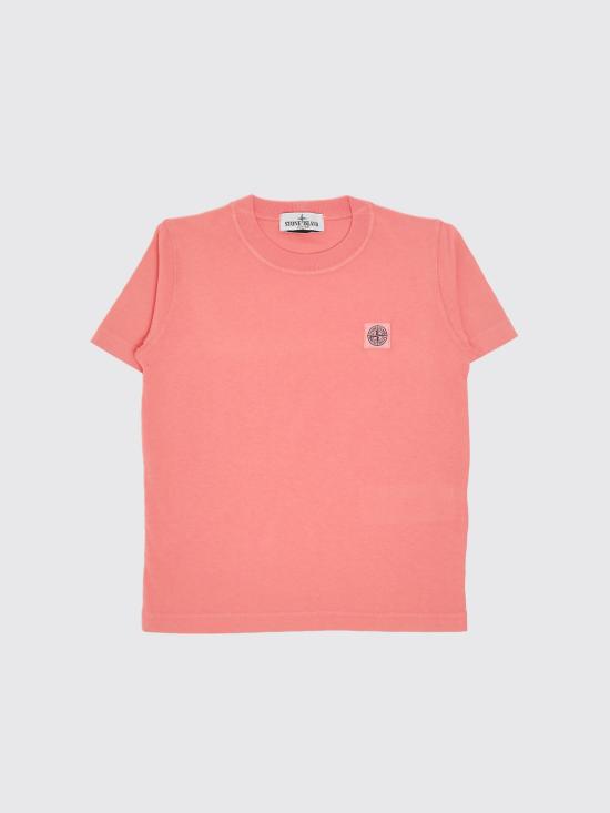 26SS [키즈] 스톤 아일랜드 티셔츠 2100005S0050 V008D Pink