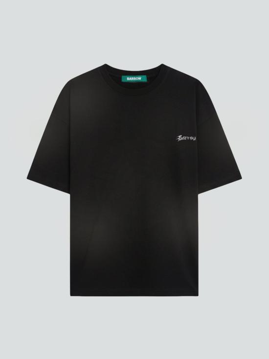 26SS 바로우 반팔 티셔츠 S6BWUATH024 110 Black - BARROW