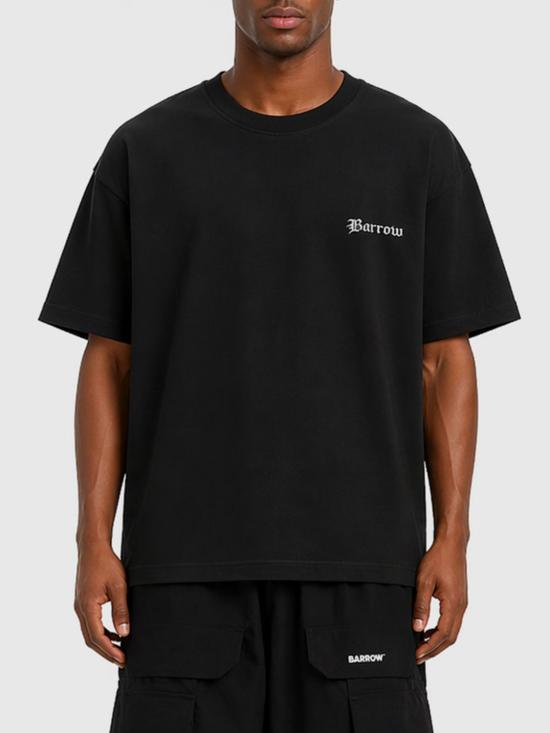 26SS 바로우 반팔 티셔츠 S6BWUATH024 110 Black