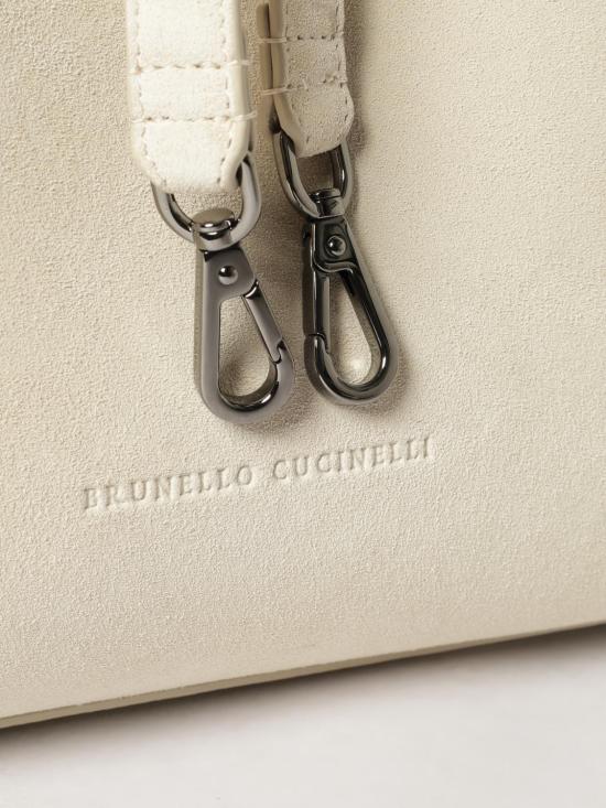 26SS 브루넬로 쿠치넬리 토트백 MBDLD2503 C8905 Ecru - BRUNELLO CUCINELLI