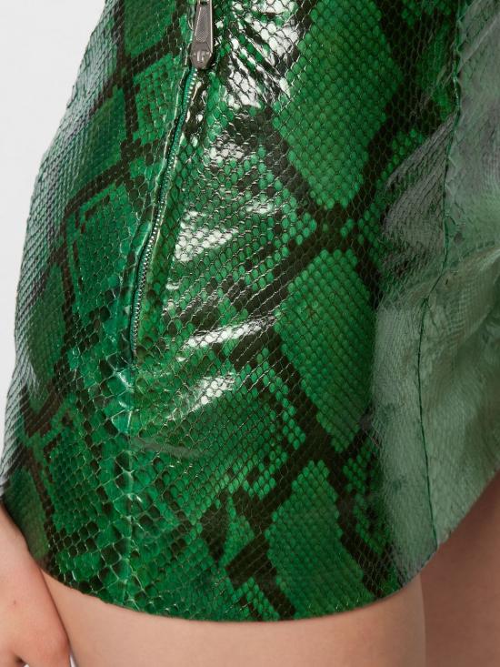 26SS 필립 플레인 스커트 AAECWLV0120PLE029P 05 Green - PHILIPP PLEIN