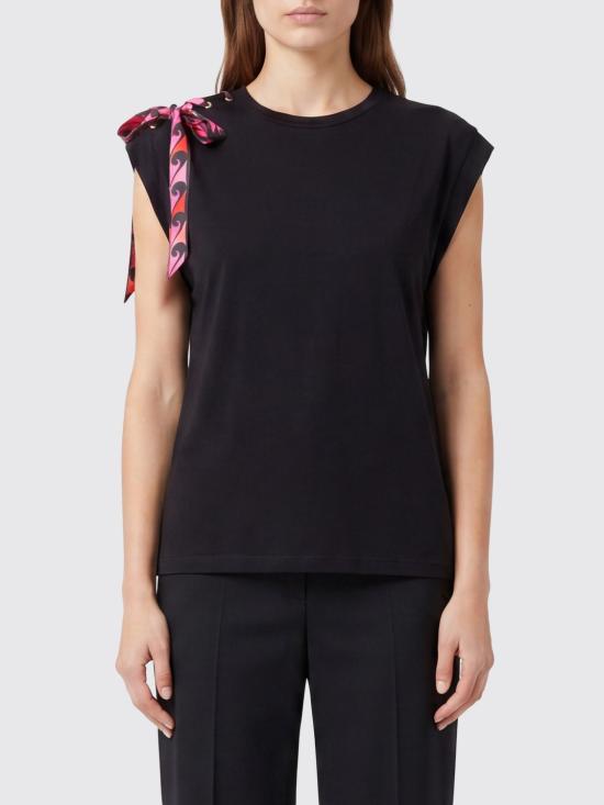26SS 푸찌 민소매 티셔츠 6HTP406H990 999 Black 1
