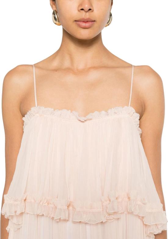 26SS 끌로에 숏 원피스 CH26UR1340016F0 PINK - CHLOE