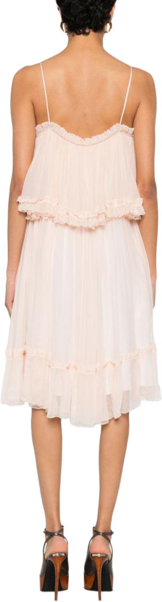 26SS 끌로에 숏 원피스 CH26UR1340016F0 PINK - CHLOE