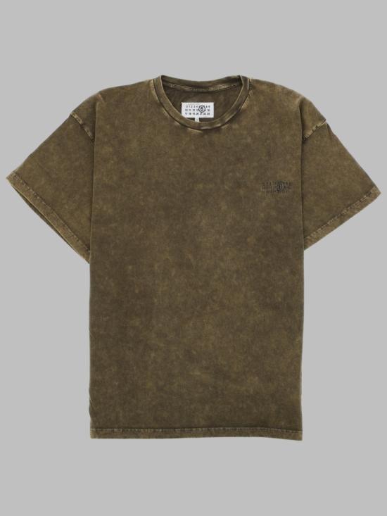 26SS [키즈] MM6 메종마르지엘라 티셔츠 M60985K MM07QM6514 BROWN