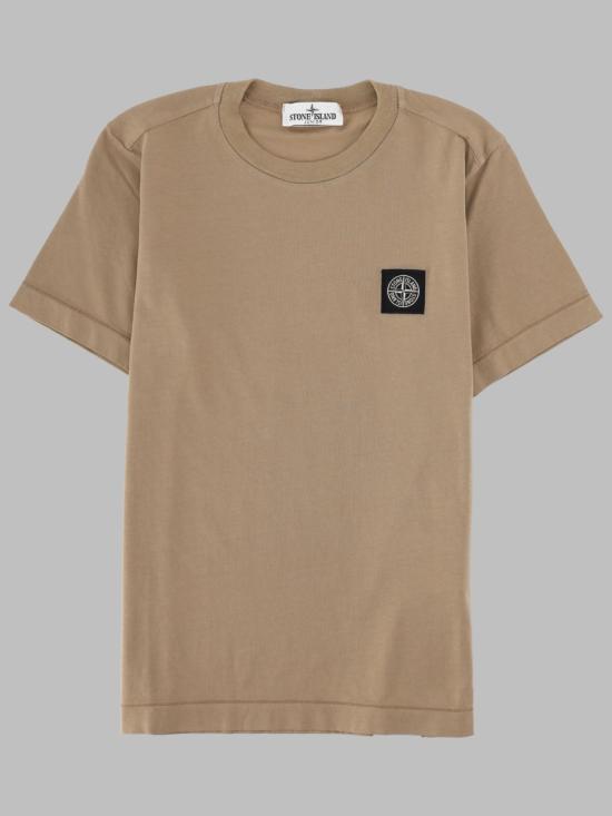 26FW [키즈] 스톤 아일랜드 티셔츠 2100002K S0047V0092 BROWN