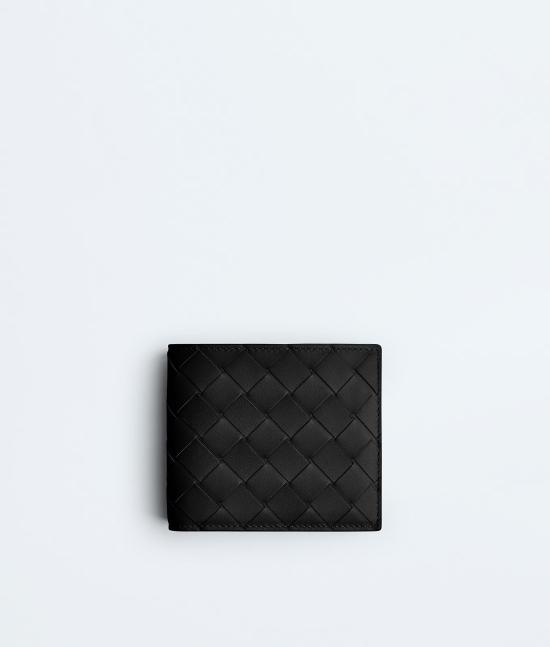 26FW 보테가베네타 인트레치아토 폴더 반지갑 749412VCPQ48803 Black