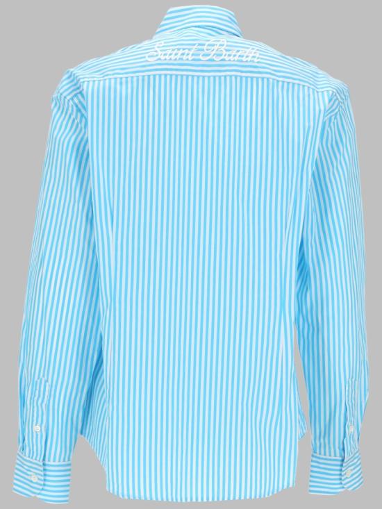 26FW 세인트바쓰 블라우스/셔츠 MDH001 01406L32 AZURE - MC2 SAINT BARTH