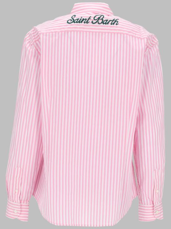 26FW 세인트바쓰 블라우스/셔츠 MDH001 00723L21 PINK - MC2 SAINT BARTH