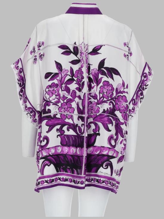 26FW 돌체앤가바나 블라우스/셔츠 F5T52T HI1TKIP3TN PURPLE - DOLCE & GABBANA