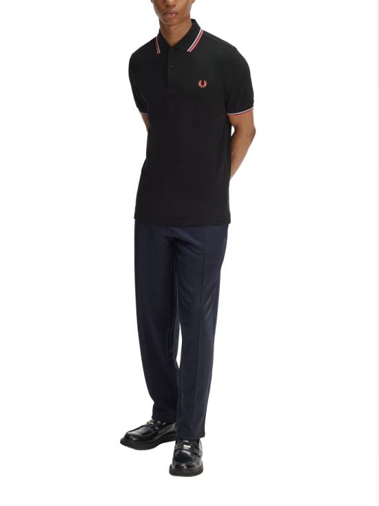 26FW 프레드페리 폴로 티셔츠 FP M3600P 58 05C BLACK - FRED PERRY