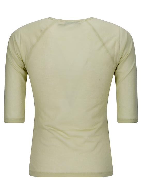 26SS 팔로마울 반팔 티셔츠 VDME93105 YELLOW DOM - PALOMA WOOL