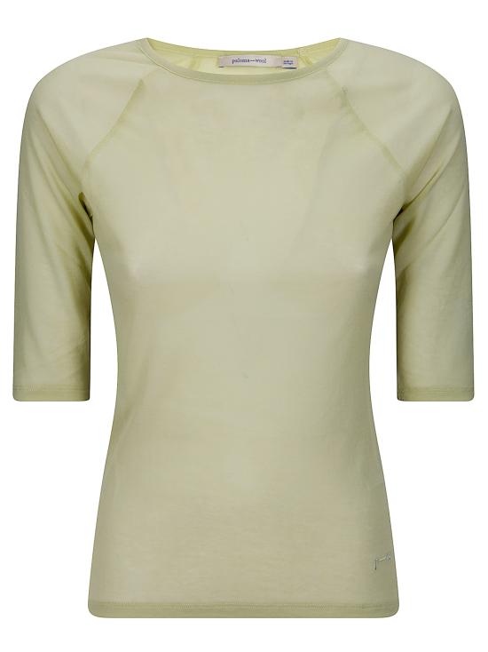 26SS 팔로마울 반팔 티셔츠 VDME93105 YELLOW DOM