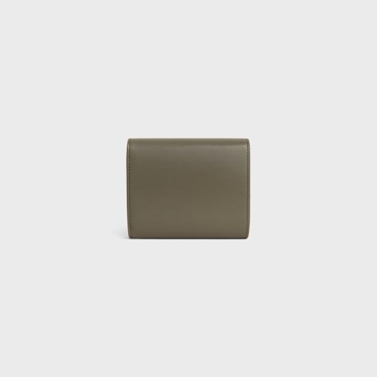 26SS 셀린느 가죽소품 10D783DPV 15BC GOLDEN KHAKI DOM - CELINE